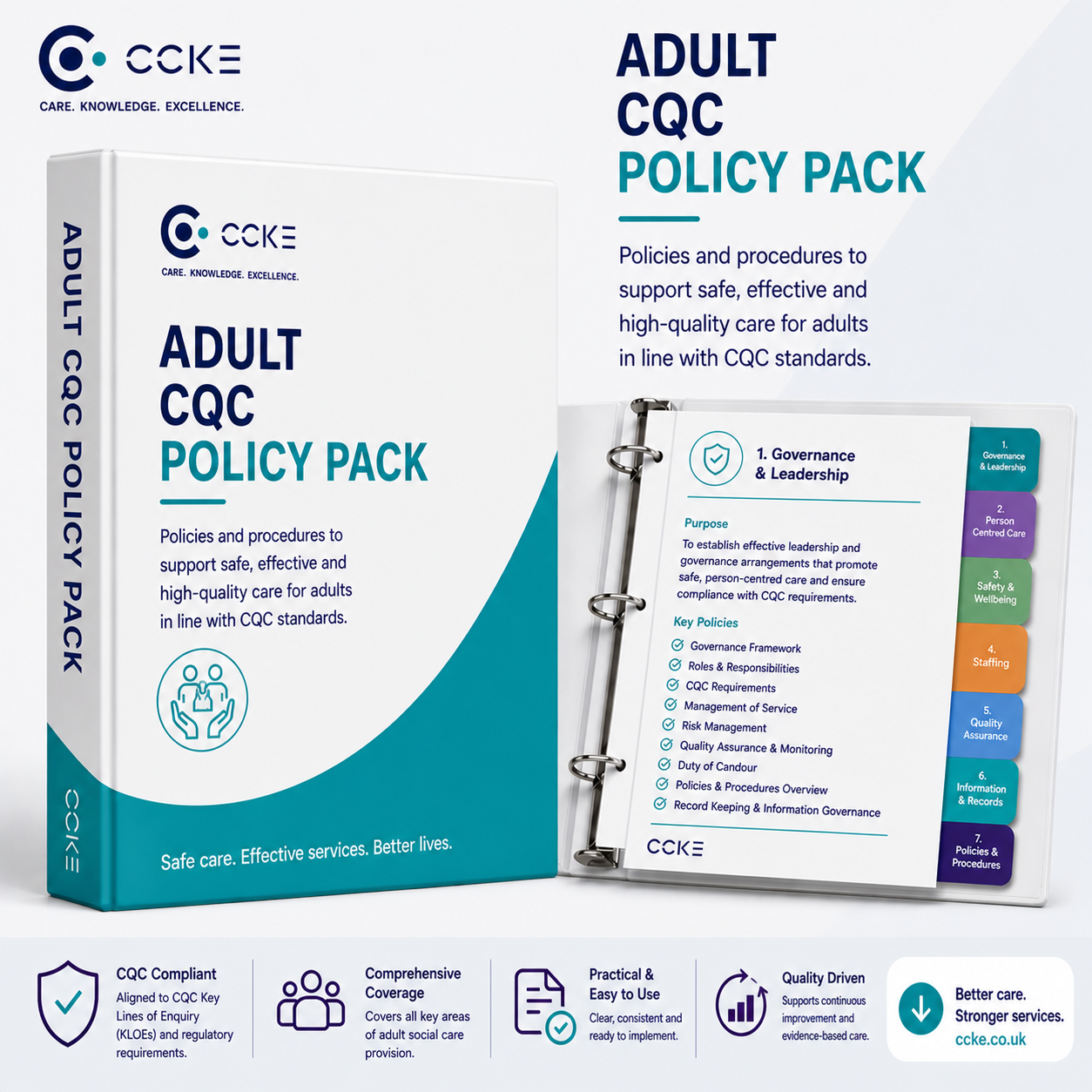 Adult CQC Policy Pack